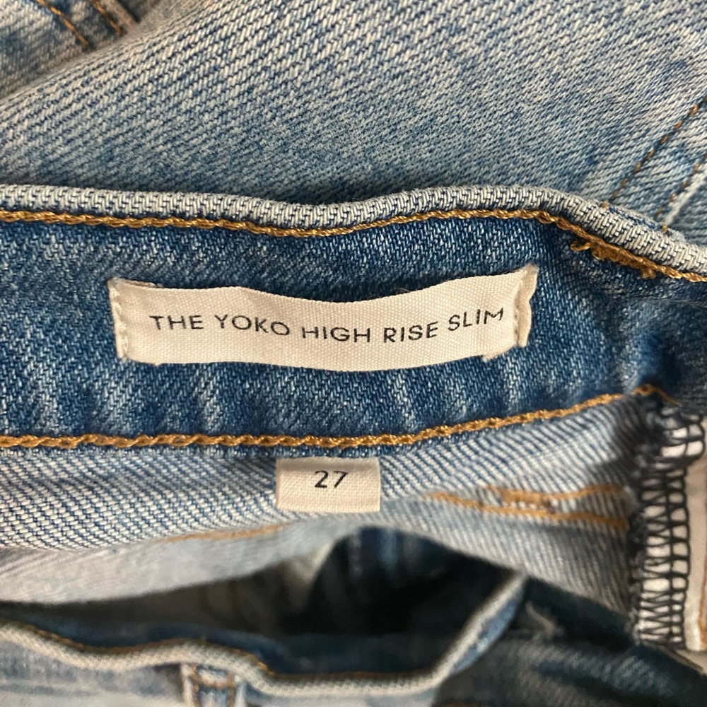Aritzia Denim Forum Yoko High Rise Slim - Picture 5 of 5